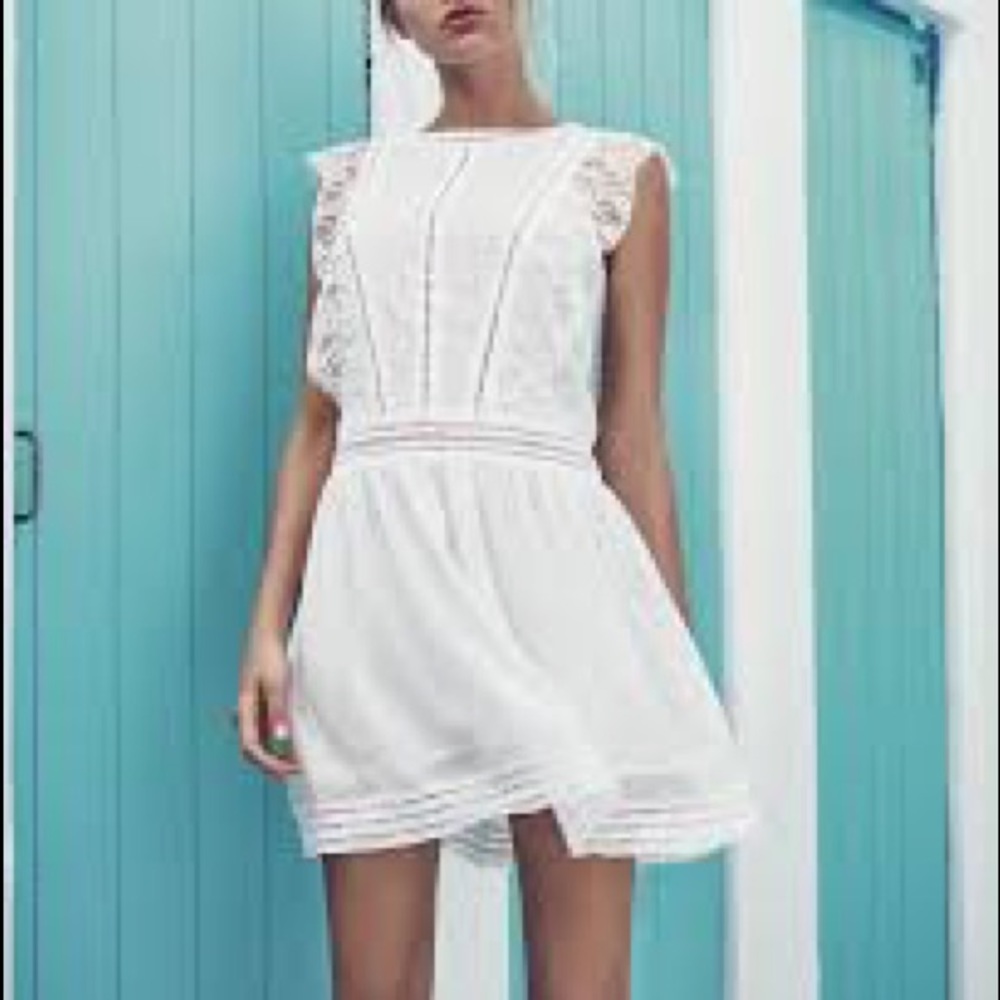 Nwt Boho White Summer Dress